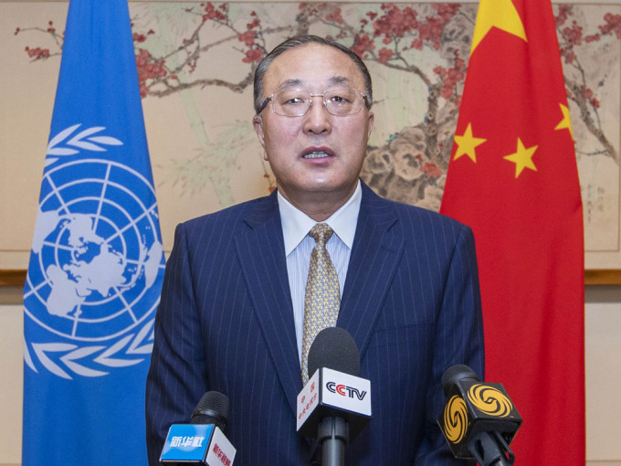 中国常驻联合国代表张军。（新华社图片）