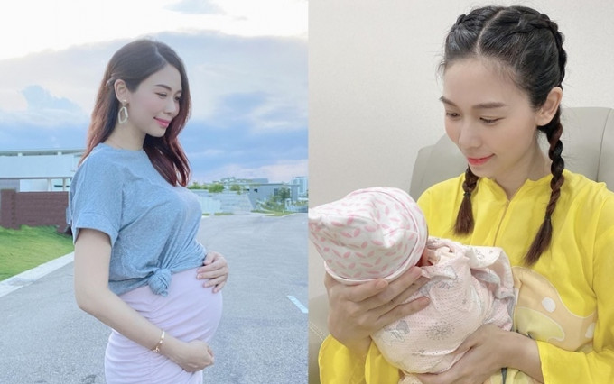 杨秀惠指虽然疫下拍不到孕肚写真，但能与肚中的女儿合照已满足。