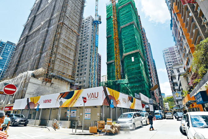 萬科香港何文田VAU Residence，主打1房單位，料於月內登場。