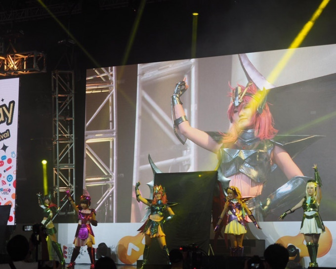 共来自台日德韩等11队队伍参加亚太区cosplay嘉年华。