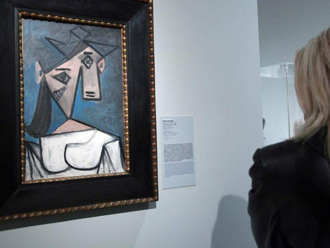 毕加索名画《女人头像》被盗9年后寻回。网图