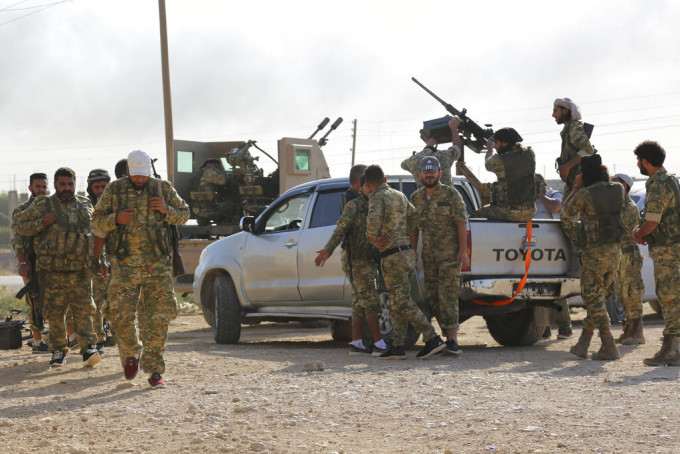 土耳其出兵敍利亞北部攻打庫爾德武裝分子引起國際社會關注。　AP