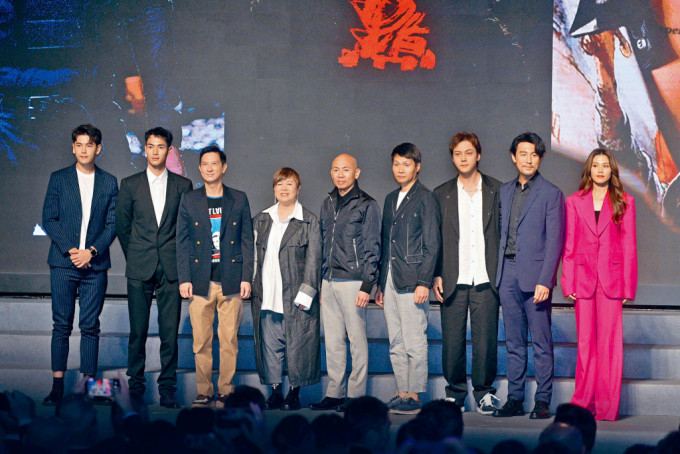 《爆裂點》團隊有林超賢、陳偉霆、譚俊彥及周秀娜。