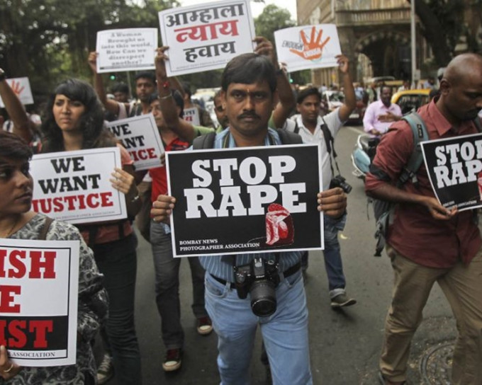 印度西孟加拉邦发生恐怖强奸案。AP