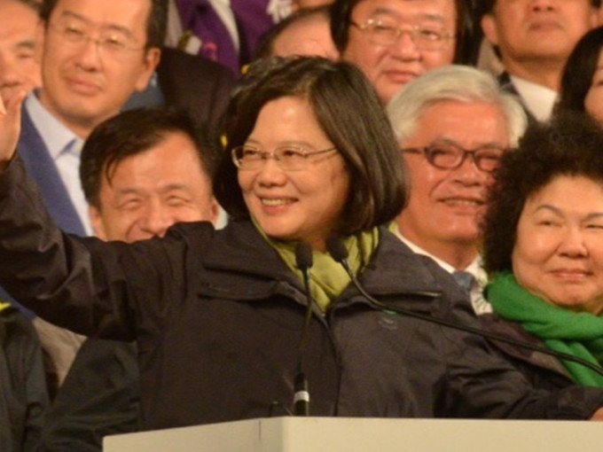 台湾的蔡英文总统。资料图片