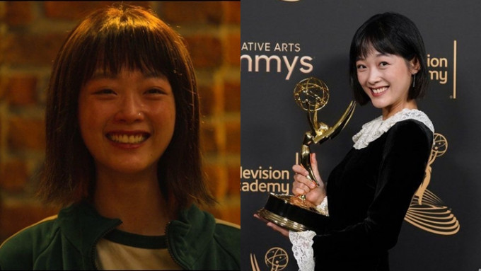 李瑜美憑《魷魚遊戲》成為首位奪得艾美獎的韓星。