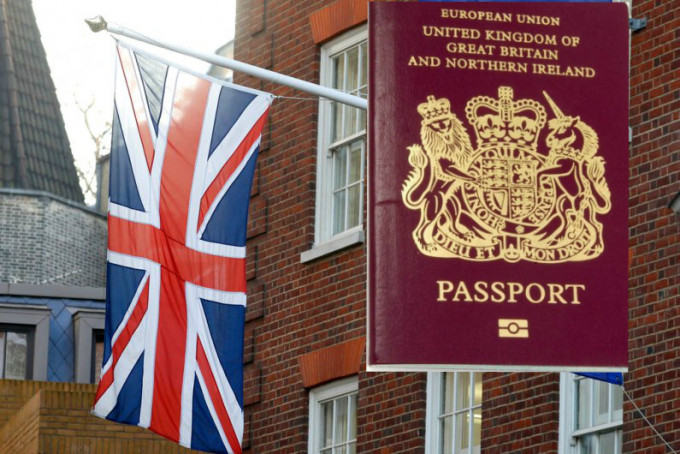 英国内政部预计，未来5年将有约32万名港人移民英国。资料图片