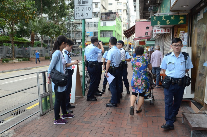 伟晴街曾发生劫案。资料图片