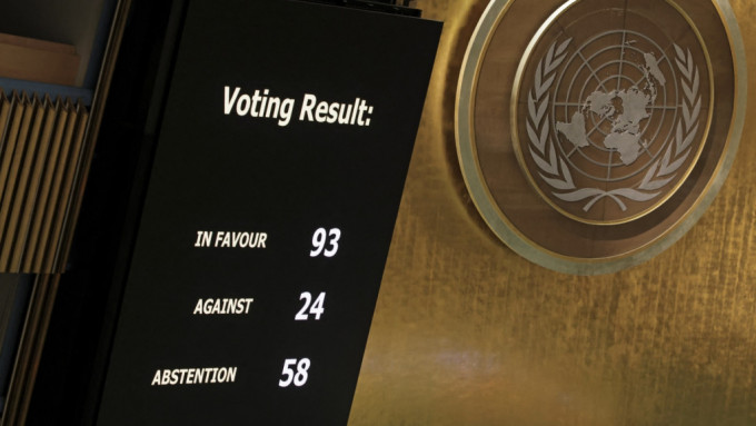 联合国成员去年投票决定暂停俄罗斯的人权理事会成员资格。 路透社