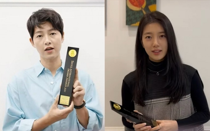宋仲基憑《黑道律師文森佐》奪「韓流男星」獎，而秀智則憑《Start Up：我的新創時代》獲「韓流女星」獎。