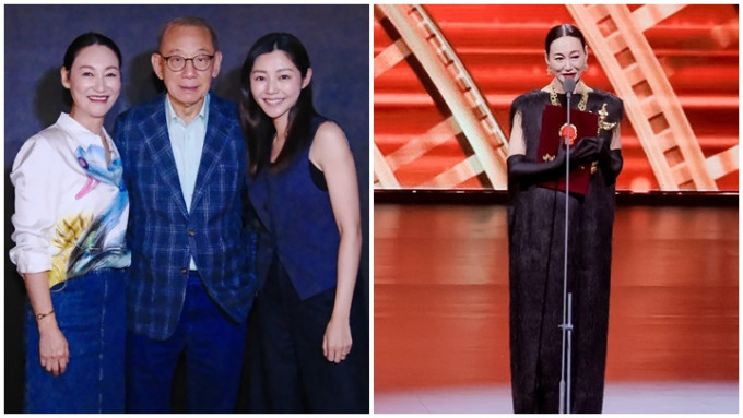 惠英紅早前於第二十屆中國電影華表獎獲頒「優秀女演員」獎，英皇集團主席楊受成博士馬上豪搞慶功宴。
