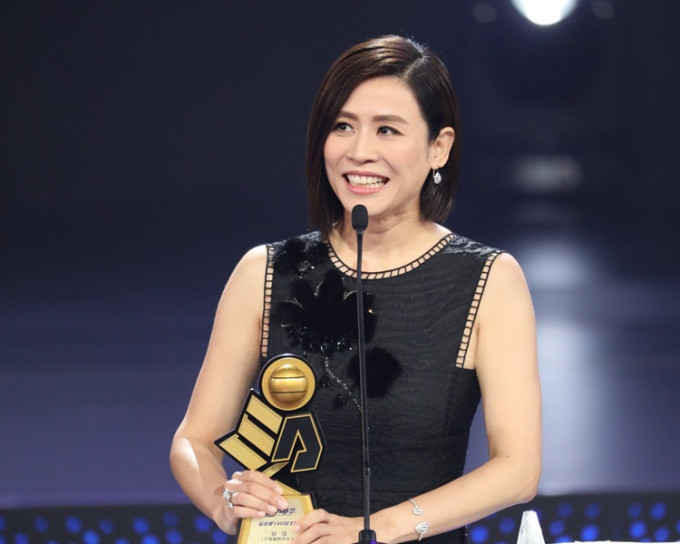 演女强人「Mall姐」的宣萱今年回TVB拍剧，成功拿下视后。