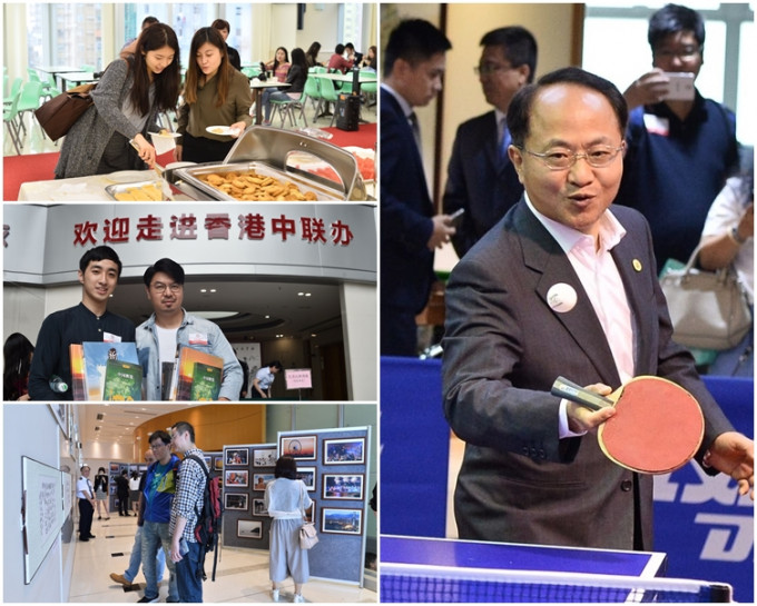 大批市民到场参观，王志民亦落场大显身手。