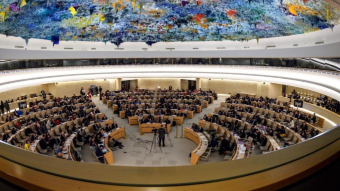 聯合國人權理事會以壓倒性票數通過譴責俄羅斯。網圖