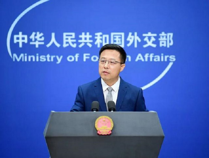 赵立坚表示，中国政府反对美方干涉香港事务的决心坚定不移。网上图片