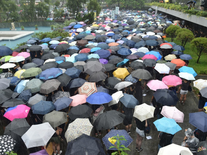 文章表明，香港这家再也不能沉沦下去。资料图片