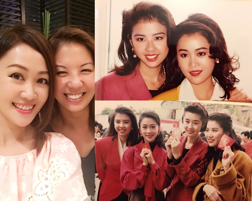 90年港姐梁小冰、翁杏兰、姚康莉聚旧，大家都是美魔女。