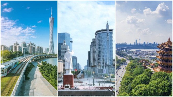 广州、成都、武汉三市是内地GDP最高省会城市。