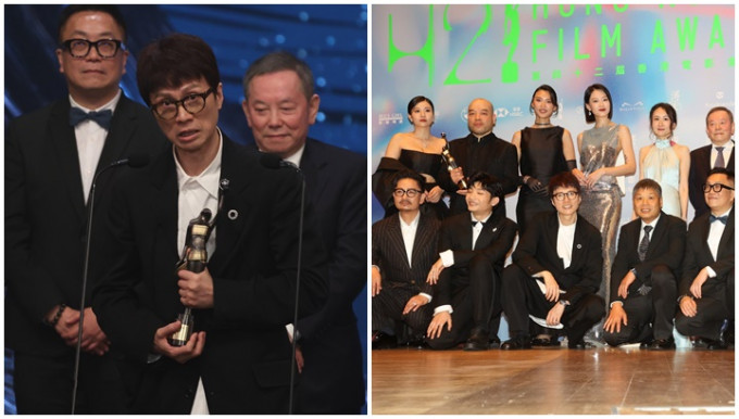 《毒舌大狀》在金像獎中奪「最佳電影」，黃子華雖然未能得影帝，但他沒有失望，指現在獲得更加好的結果。