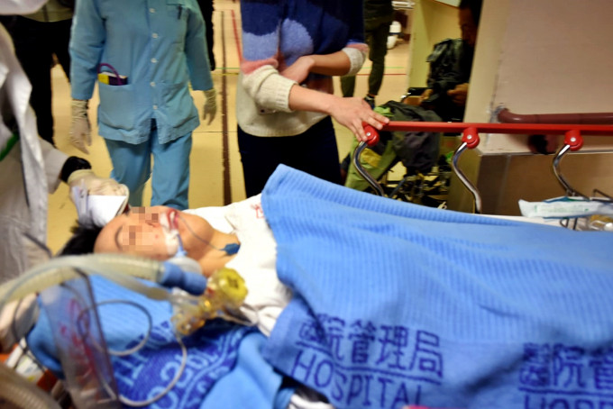 女子被送往广华医院抢救。
