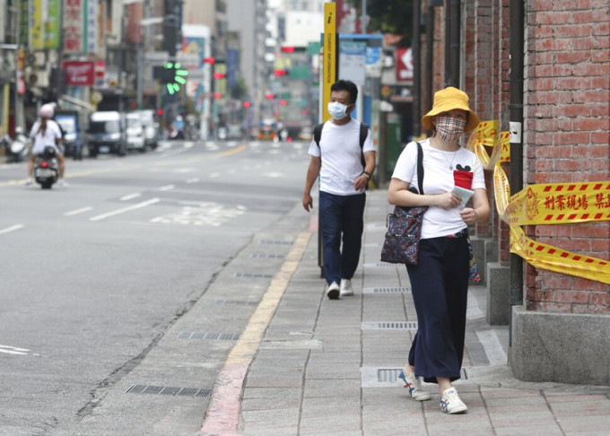 台湾将推出新一轮纾困措施。AP资料图片