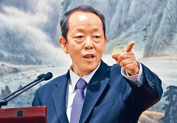 王光亚指叫「结束一党专政」口号属违法行为。资料图片