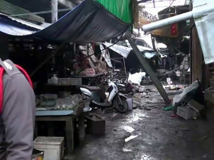 泰南惊传电单车炸弹，至少3死18伤。（网图）