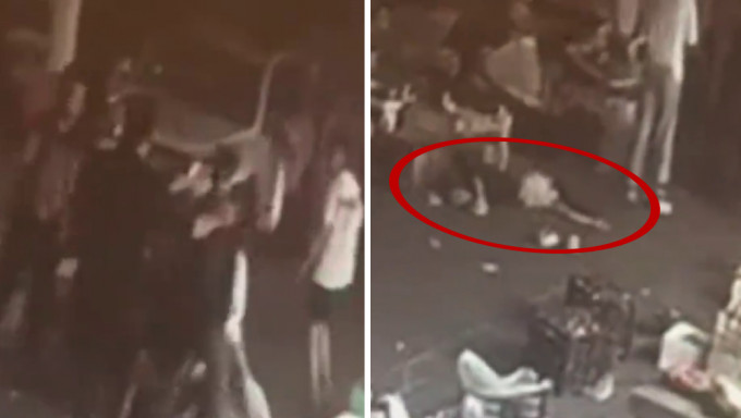 郑州烧烤店老板娘遭6男围殴，被恐吓「爆樽扑死你」。