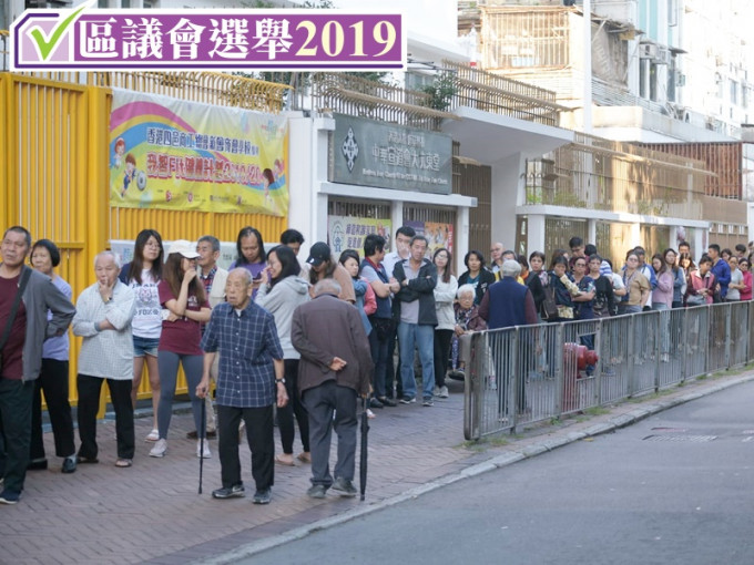 工聯會憂長龍影響長者投票意慾。