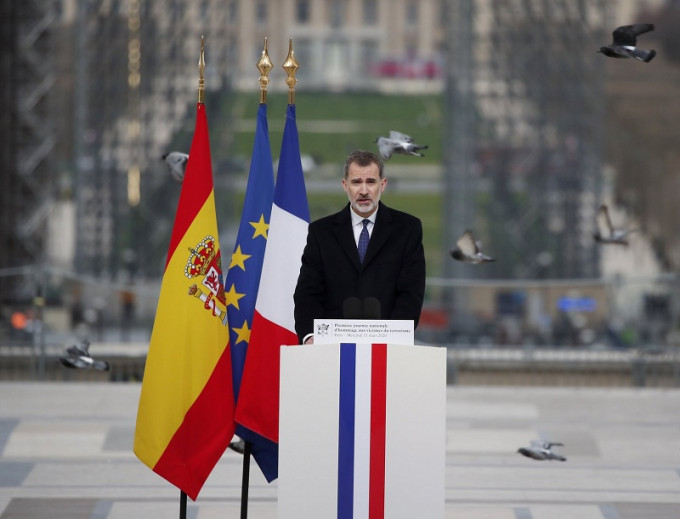西班牙国王费利佩六世（Felipe VI）宣布放弃继承父亲财产。AP