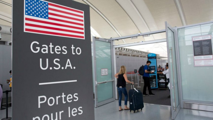 目前美国境外预先通关计画纳入6个国家的15个机场。网上图片