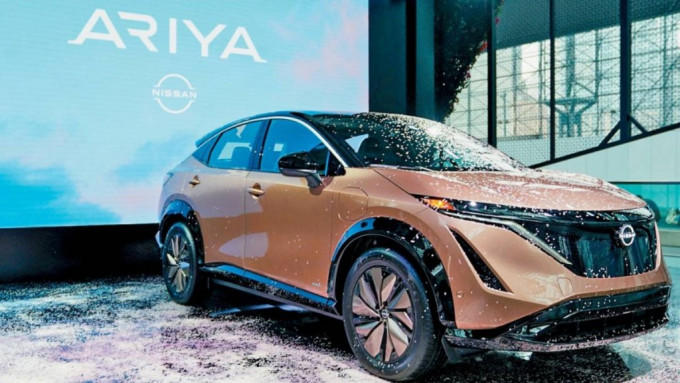 日產電動車Ariya。