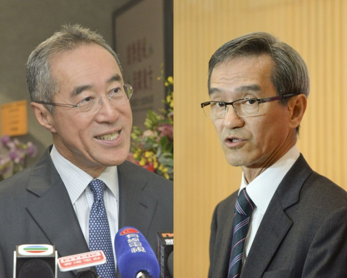 唐英年(左)早前批评，黄远辉(右)领导的土地大辩论的推行方式是推卸责任。资料图片