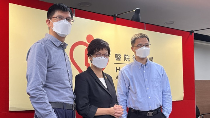 兩名抵港中醫謝東平（左）及吳廣平（右）會參與新冠重症病人臨床工作。
