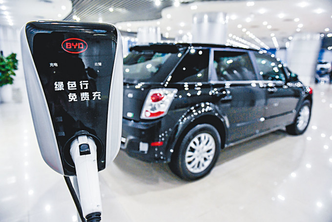 ■比亞迪新能源汽車市佔率增至逾16%。