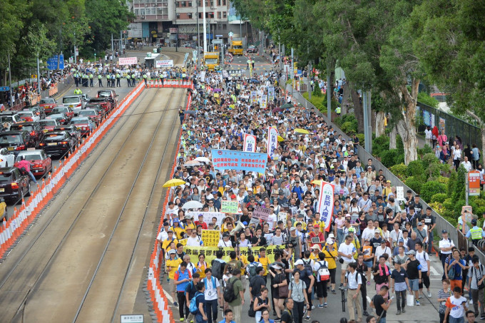 民阵发起七一游行