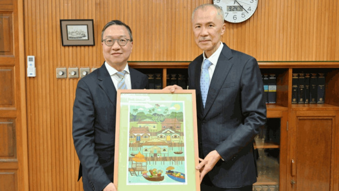 林定國訪東盟三國︱首站抵文萊 晤當地首席大法官及檢察總長等