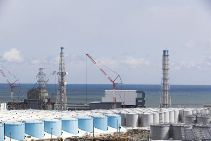 日本拟将福岛核灾难产生的核污水排入大海。AP资料图片