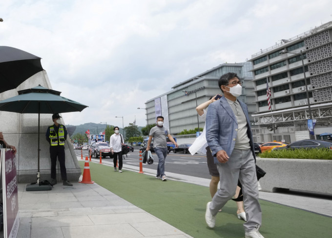 南韩新增634宗新型肺炎确诊个案。 AP图