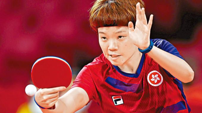 由杜凱琹領軍的港女乒，昨於團體賽晉級八強。