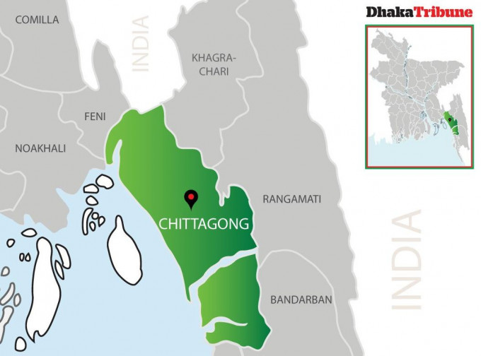 孟加拉吉大港的贫民区发生火警，导致至少8人死亡。网图