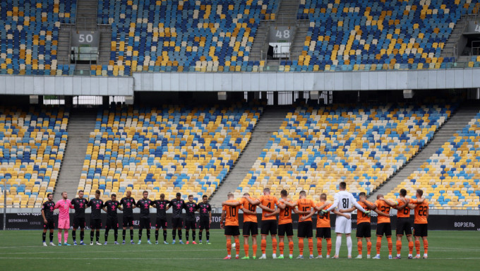乌克兰超级联赛终于复赛。 Reuters