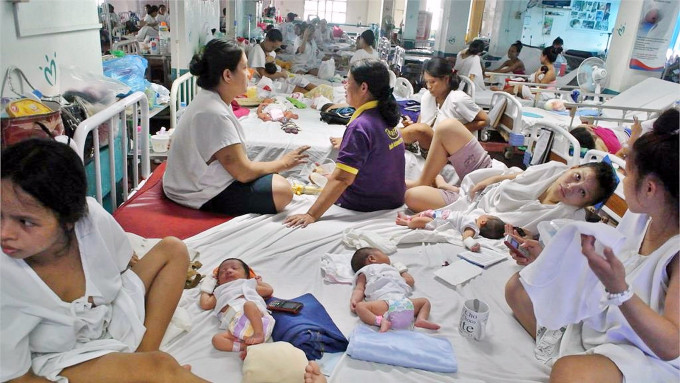 菲律賓因新冠肺炎再次出現嬰兒潮。資料圖片