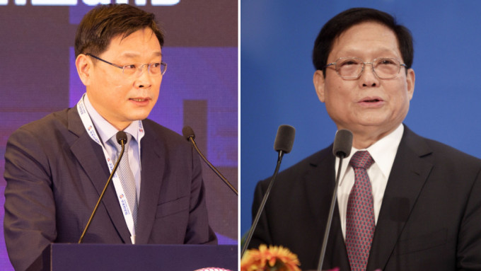 曾任前北京书记刘淇 (右)「大秘」的赵长山(左)遭开除党籍。