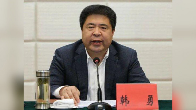 陕西政协原主席韩勇涉受贿被捕。