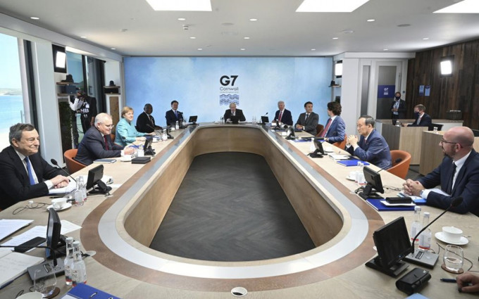 七國集團領袖峰會(G7)昨日結束。美聯社圖片