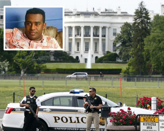 阿雷加扬言「要杀掉白宫内所有白人警察」。网上图片/美联社资料图片