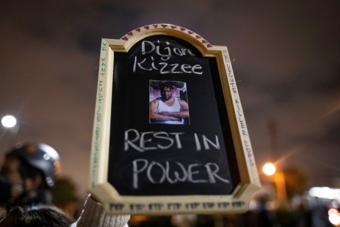 29歲黑人男子基茲在事件中喪命。AP