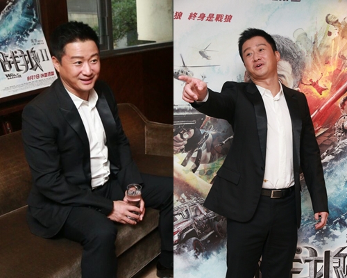吴京自编自导自演的电影《战狼II》，截止今日为止票房超过55.8亿元人民币。