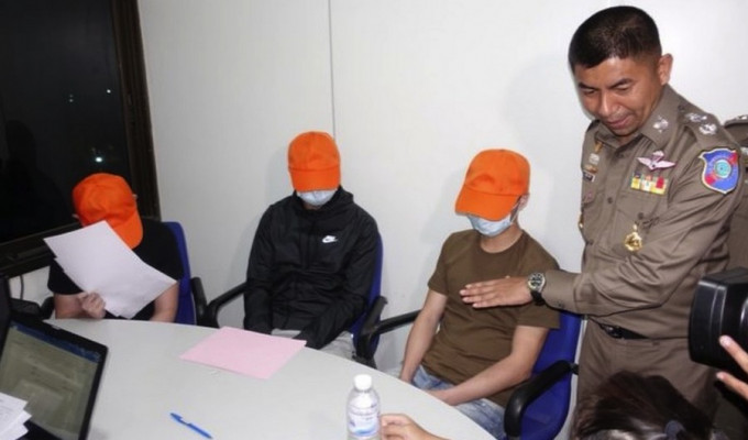 3名香港青年泰國虛報遇劫罪成 。網上圖片